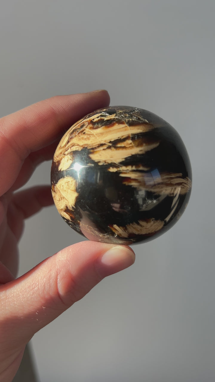 Indonesian Amber Sphere 2