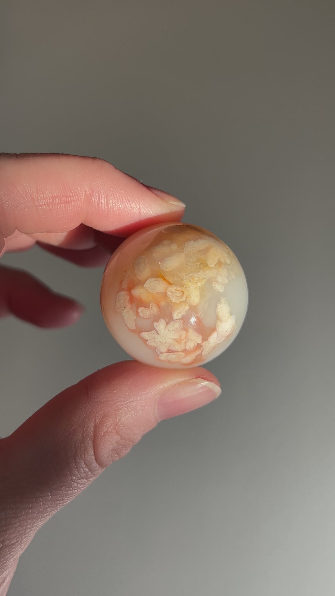 Flower Agate Sphere (3)