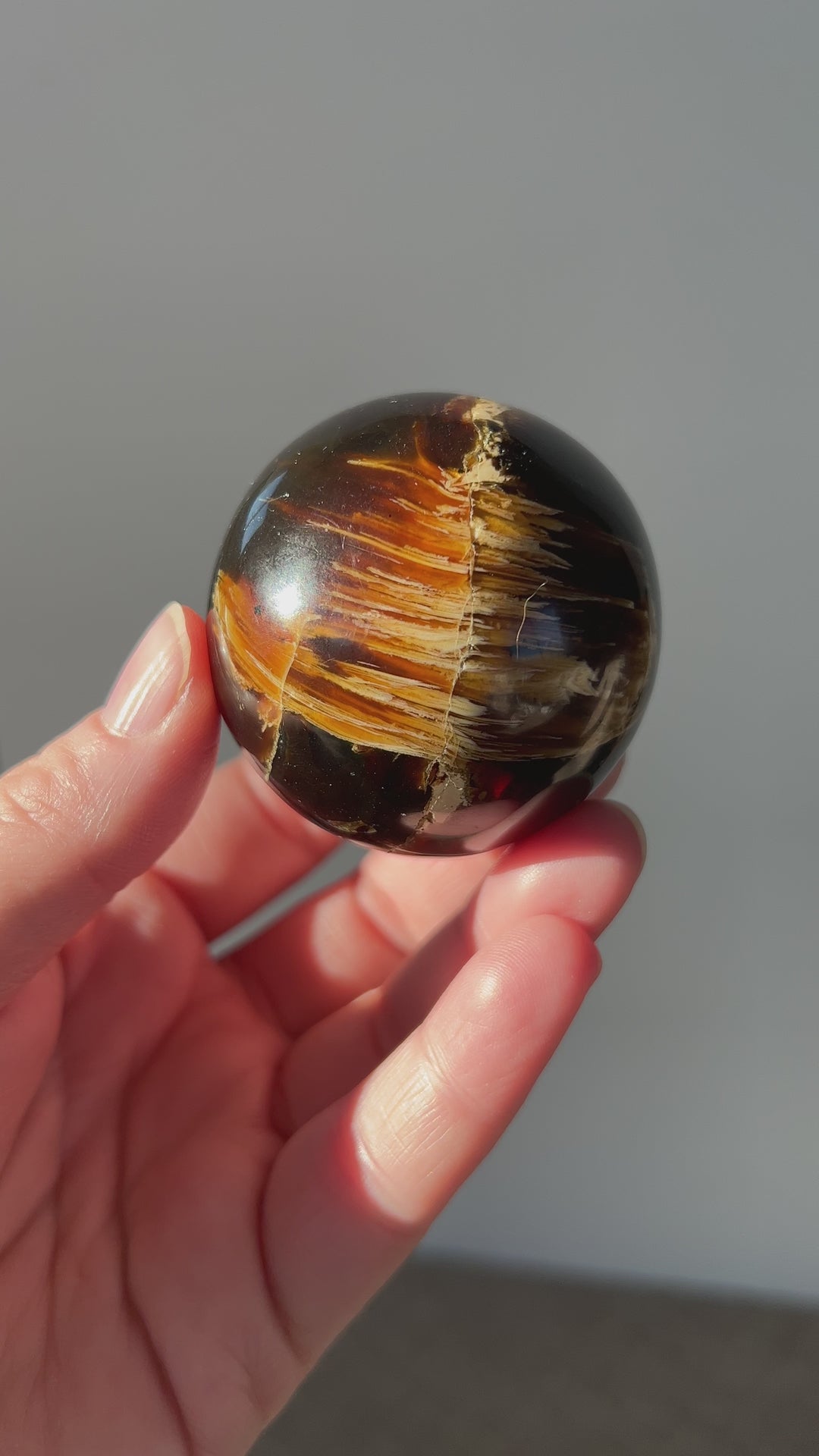 Indonesian Amber Sphere 6