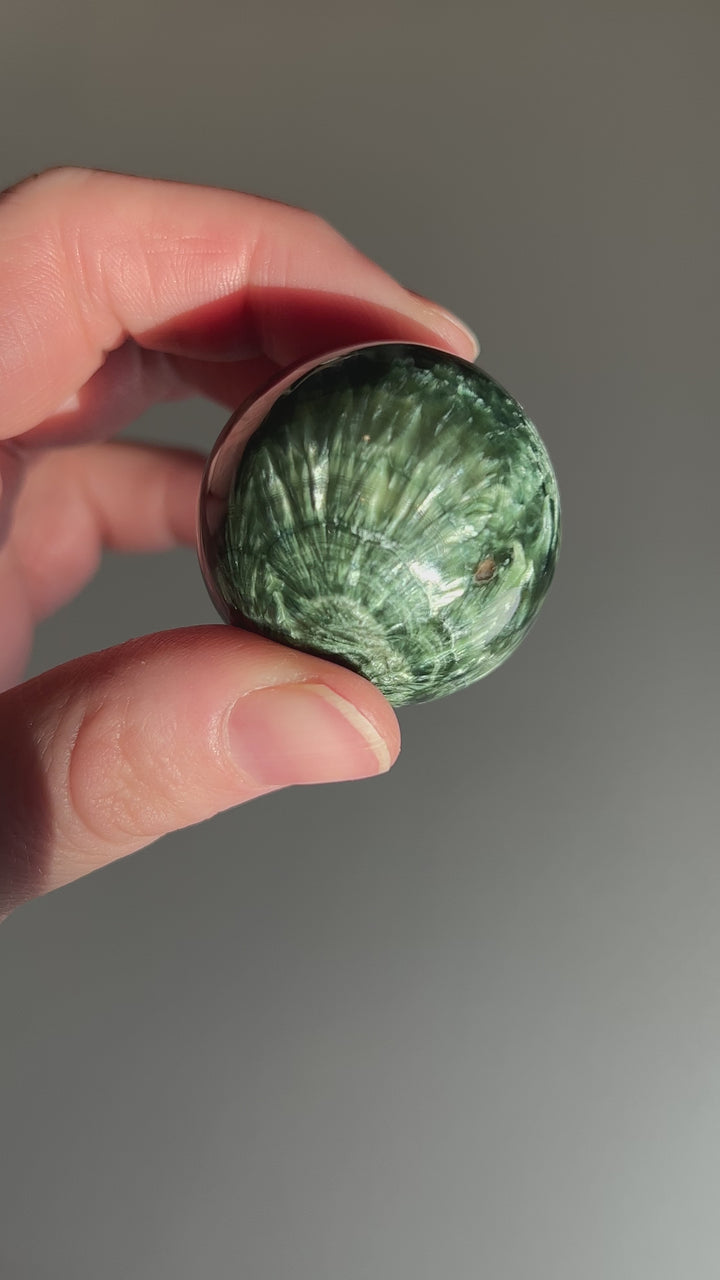 Seraphinite Sphere (2)