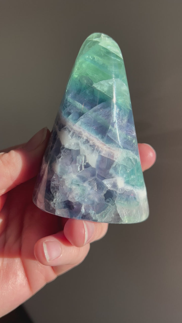 Mexican Fluorite (2) 269g