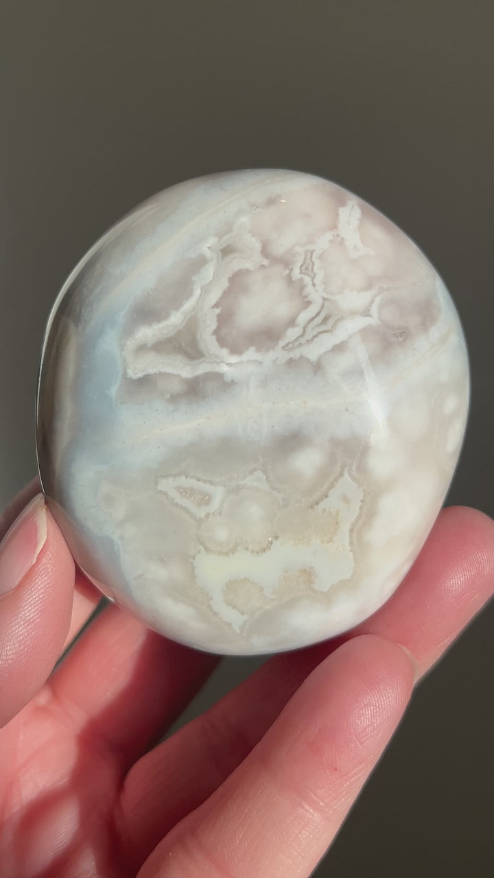 Flower Agate Palmstone (4)