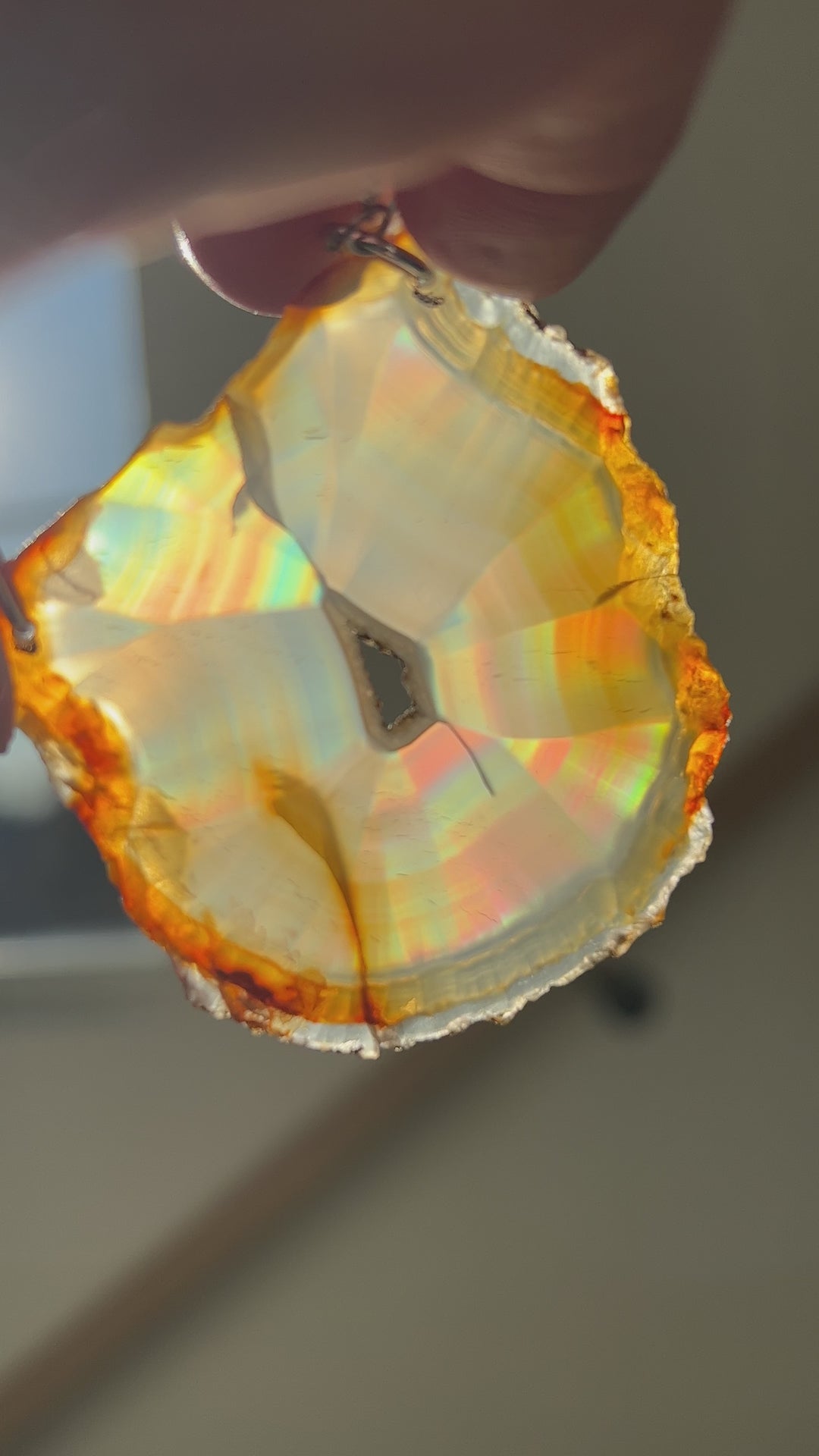 Iris Agate Sun Catcher 15