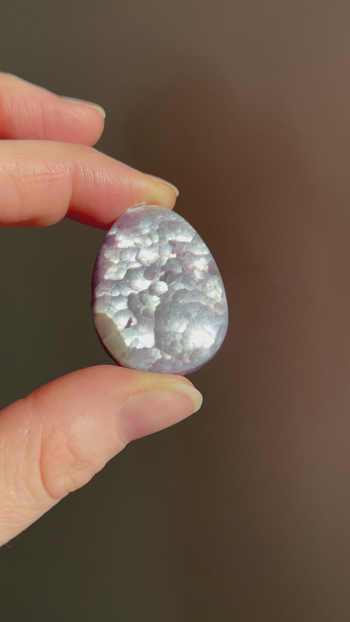 Gem Lepidolite Cab 4 14.9g