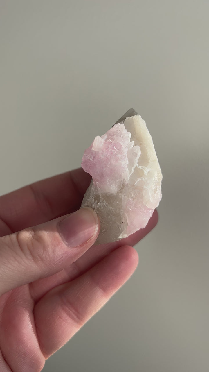 Crystallized Rose Quartz 2