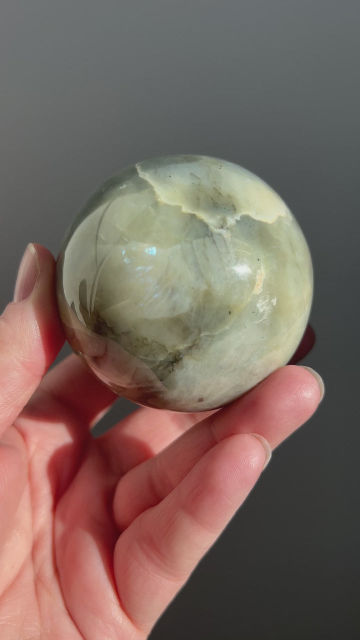 Garnierite Sphere | 65mm 377g (3)