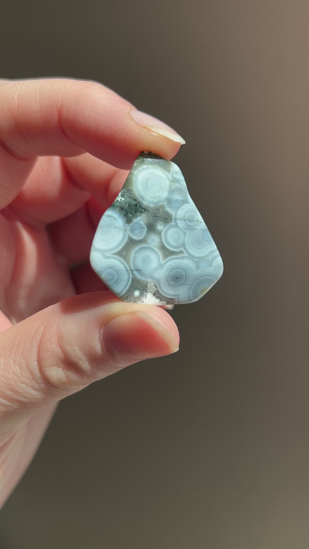 Blue 8th Vein Ocean Jasper Tumble (6)