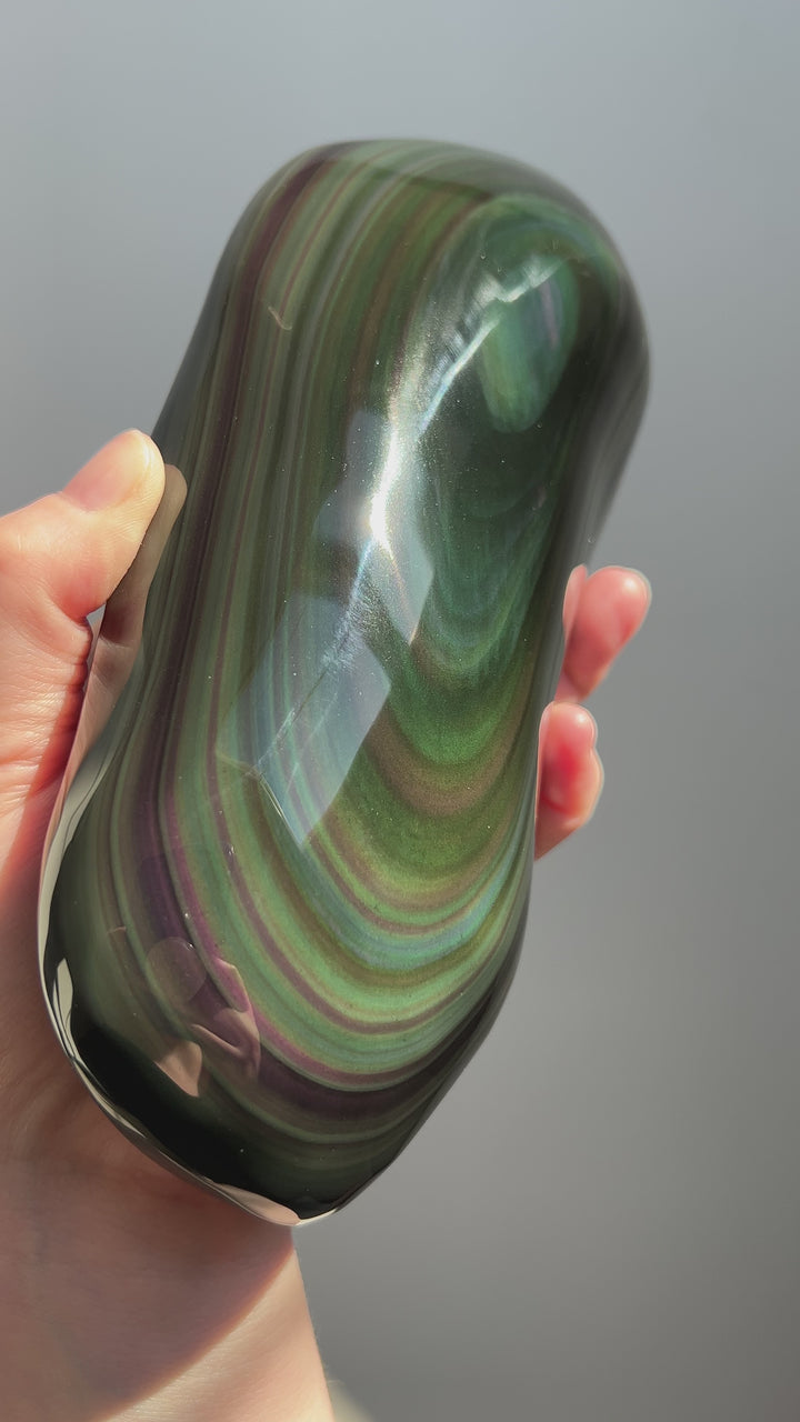 Rainbow Obsidian Freeform