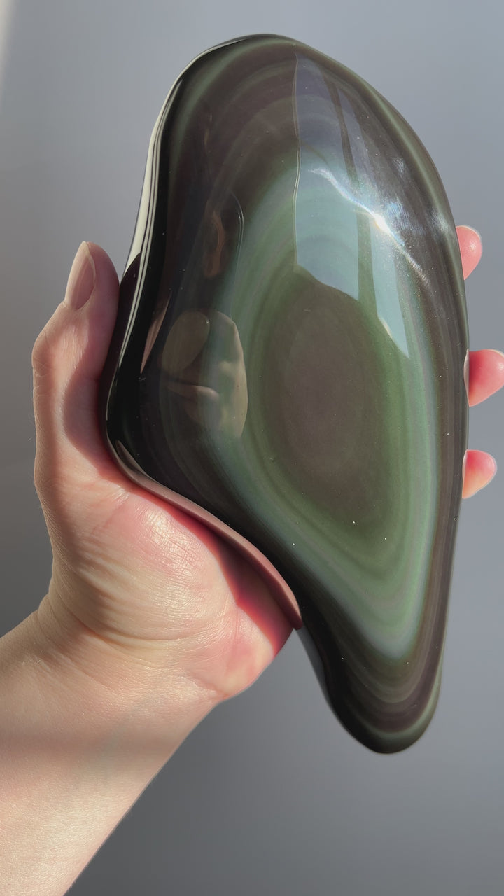 Rainbow Obsidian Freeform