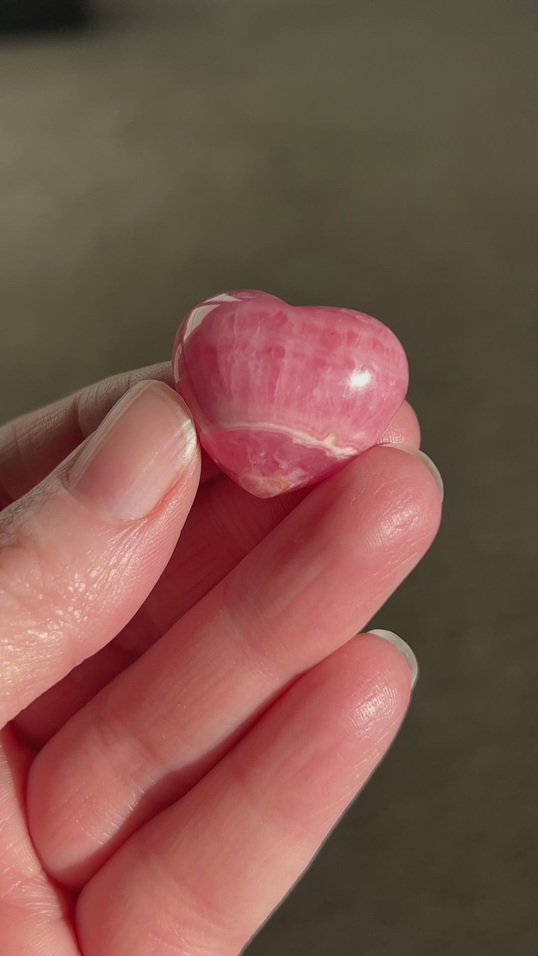 Rhodochrosite Heart (3)