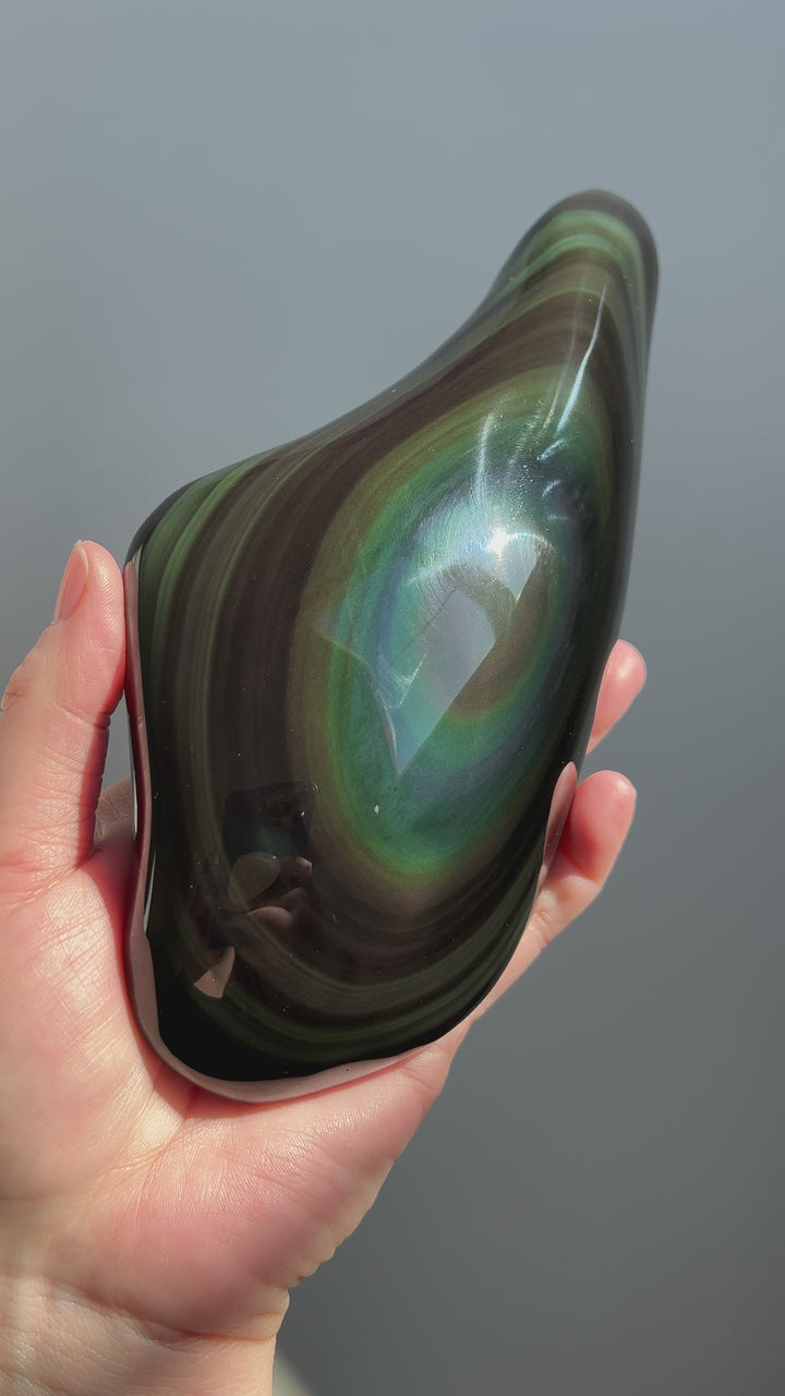 Rainbow Obsidian Freeform