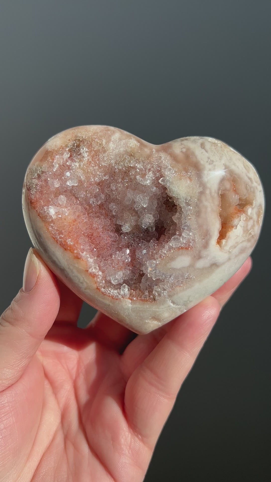 Pink Amethyst Heart 3 | 355g