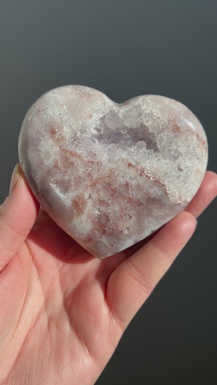 Pink Amethyst Heart 2 | 269g