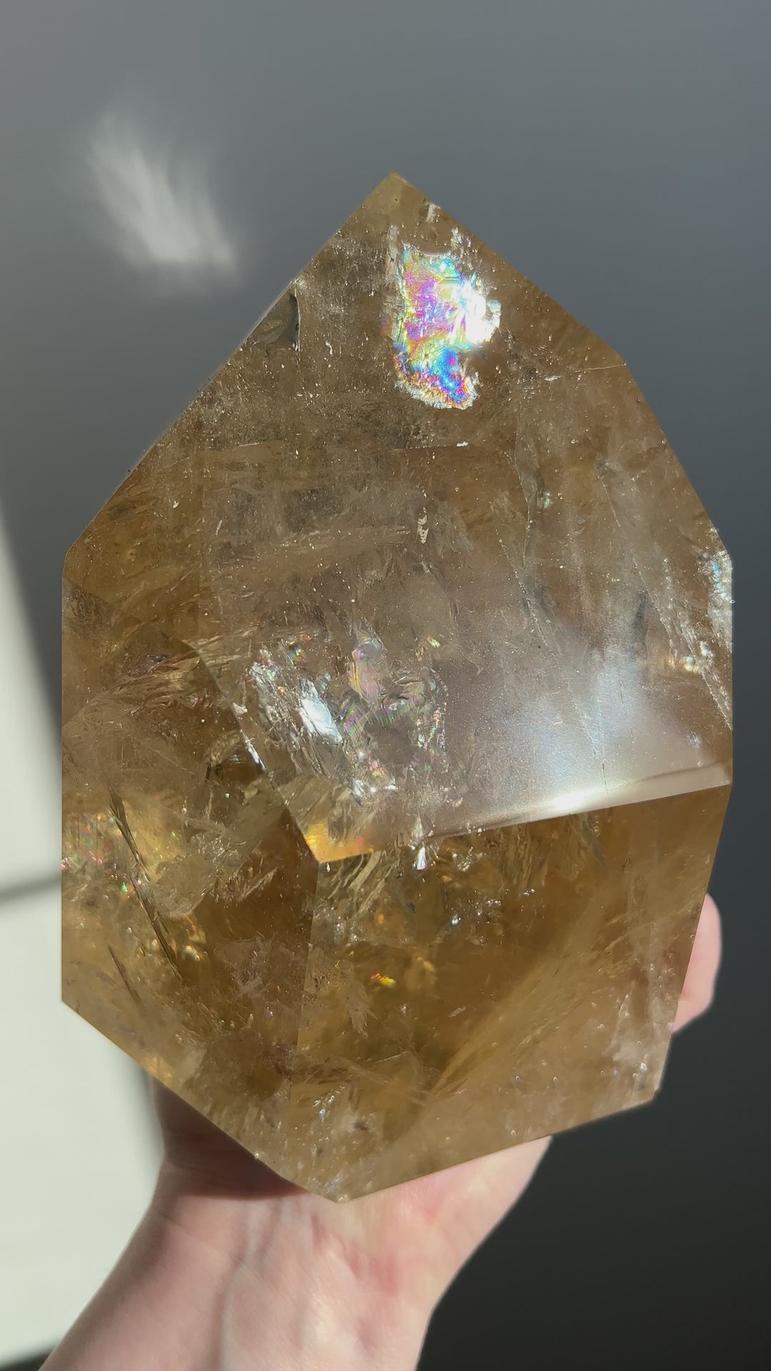 Natural Citrine Statement Tower Brazil | 8.80 lbs