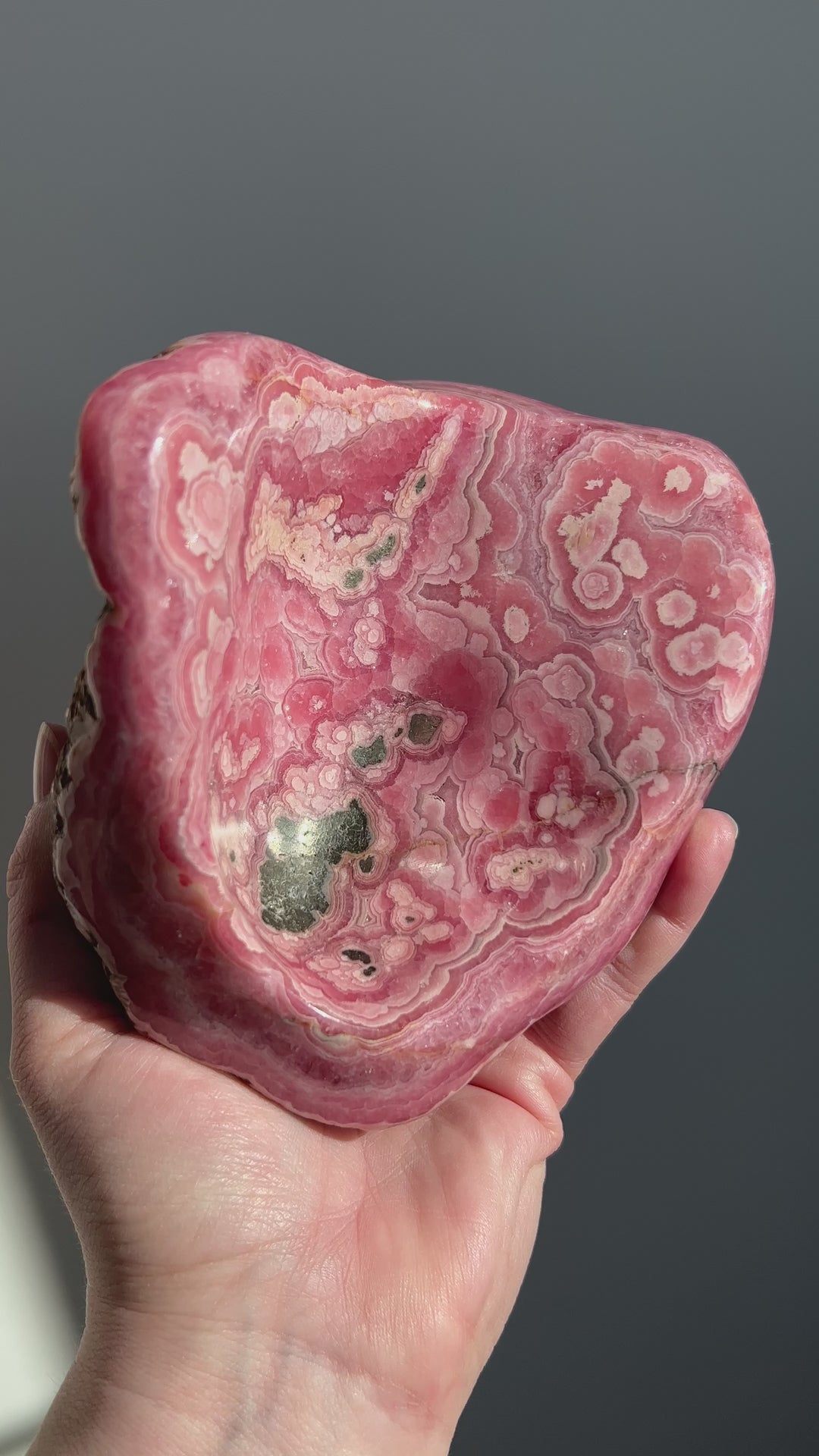 Rhodochrosite Argentina Statement Piece | 3.4lbs