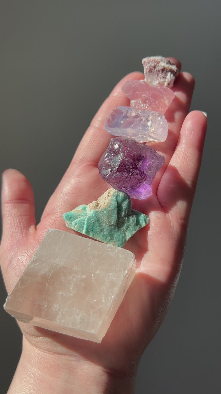 Raw Crystal Set (5)